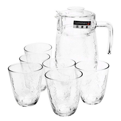 Bộ bình nước ly thủy tinh - Quà Tặng Cát An Sa - Công Ty TNHH Sản Xuất Thương Mại Quảng Cáo Cát An Sa