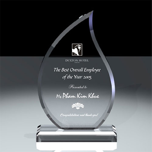 Cúp pha lê - Quà Tặng Cát An Sa - Công Ty TNHH Sản Xuất Thương Mại Quảng Cáo Cát An Sa