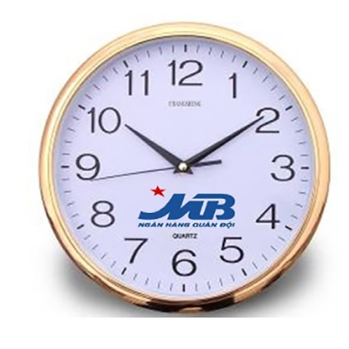 Đồng hồ in logo - Quà Tặng Cát An Sa - Công Ty TNHH Sản Xuất Thương Mại Quảng Cáo Cát An Sa