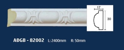 Phào chỉ hoa văn - Phào Chỉ Anh Đức - Công Ty Cổ Phần Nhựa Anh Đức