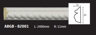 Phào chỉ hoa văn - Phào Chỉ Anh Đức - Công Ty Cổ Phần Nhựa Anh Đức