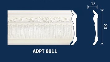 Phào cổ trần hoa văn - Phào Chỉ Anh Đức - Công Ty Cổ Phần Nhựa Anh Đức