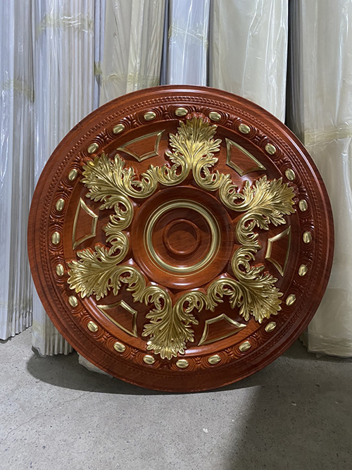 Phào tường, mâm gỗ dát vàng - Phào Chỉ Anh Đức - Công Ty Cổ Phần Nhựa Anh Đức