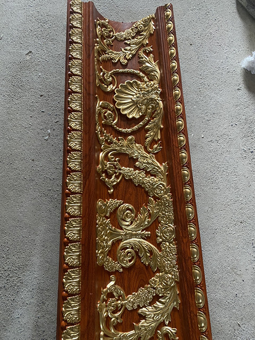 Phào tường, mâm gỗ dát vàng - Phào Chỉ Anh Đức - Công Ty Cổ Phần Nhựa Anh Đức