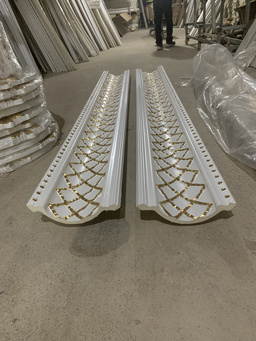 Phào tường, mâm gỗ dát vàng - Phào Chỉ Anh Đức - Công Ty Cổ Phần Nhựa Anh Đức