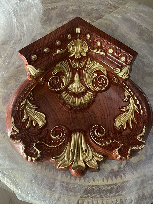 Phào tường, mâm gỗ dát vàng - Phào Chỉ Anh Đức - Công Ty Cổ Phần Nhựa Anh Đức