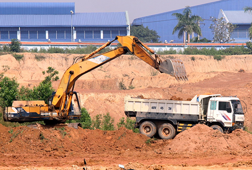 Thi công san lấp mặt bằng - San Lấp Mặt Bằng Đại Phát - Công Ty TNHH Xây Dựng Và San Lấp Mặt Bằng Đại Phát
