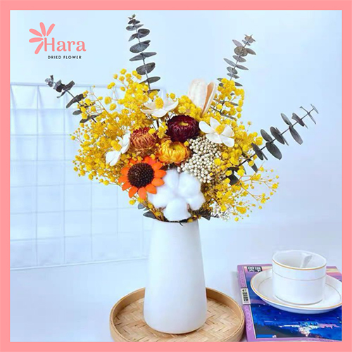 Bình hoa khô trang trí