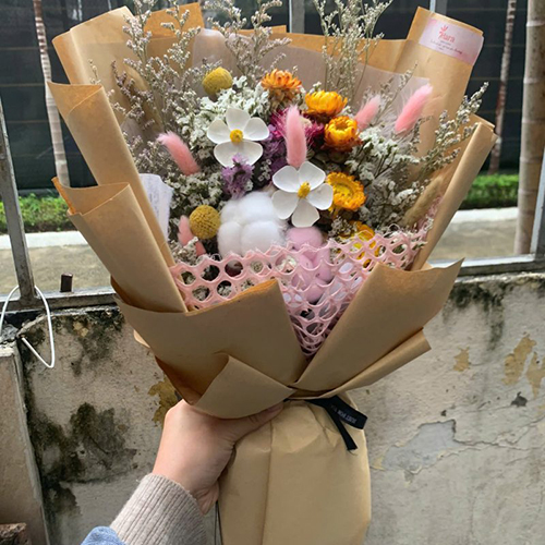 Bó hoa khô quà tặng