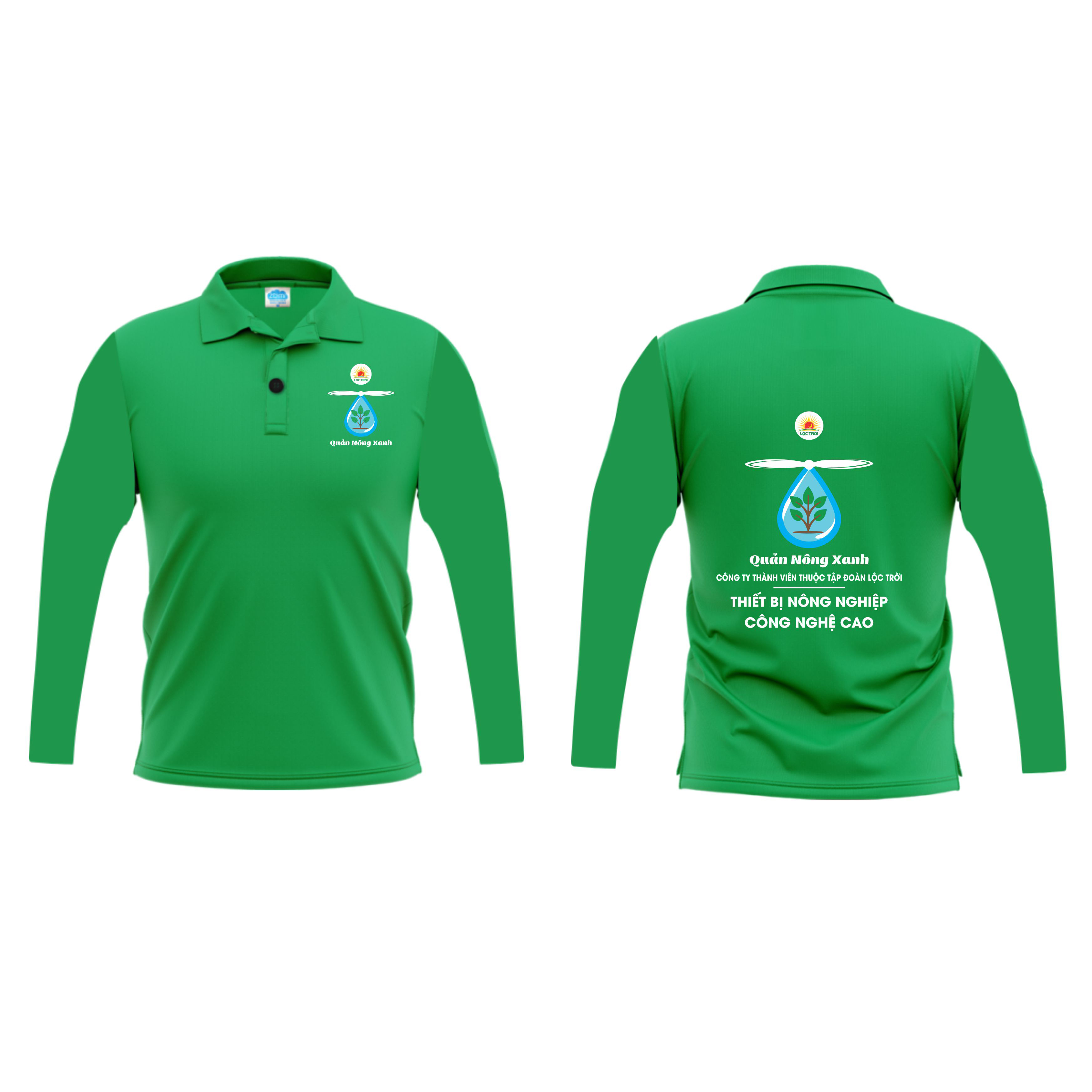 Áo thun đồng phục dài tay