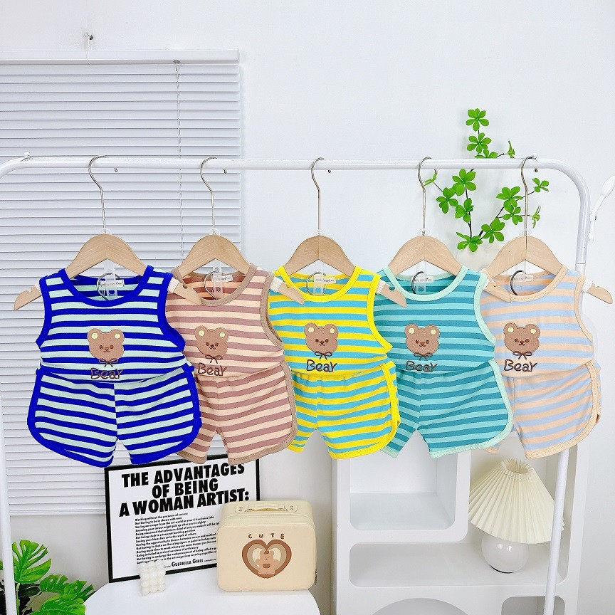 Bộ quần áo ba lỗ trẻ em