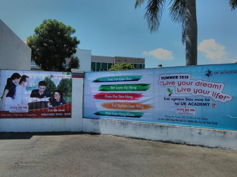Thi công quảng cáo ngoài trời