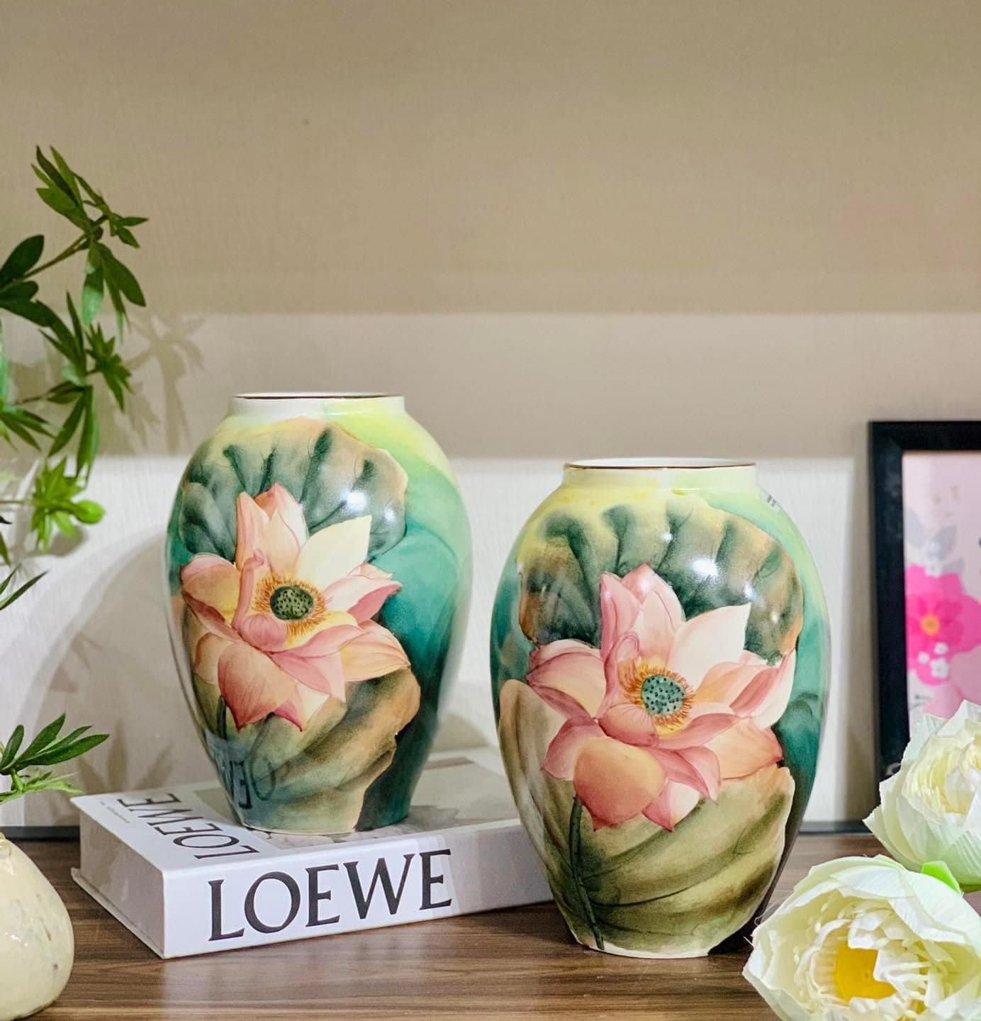 Bình hoa, lọ hoa gốm sứ - Gốm Sứ Phùng Gia Mỹ Nghệ - Công Ty TNHH Phùng Gia Mỹ Nghệ