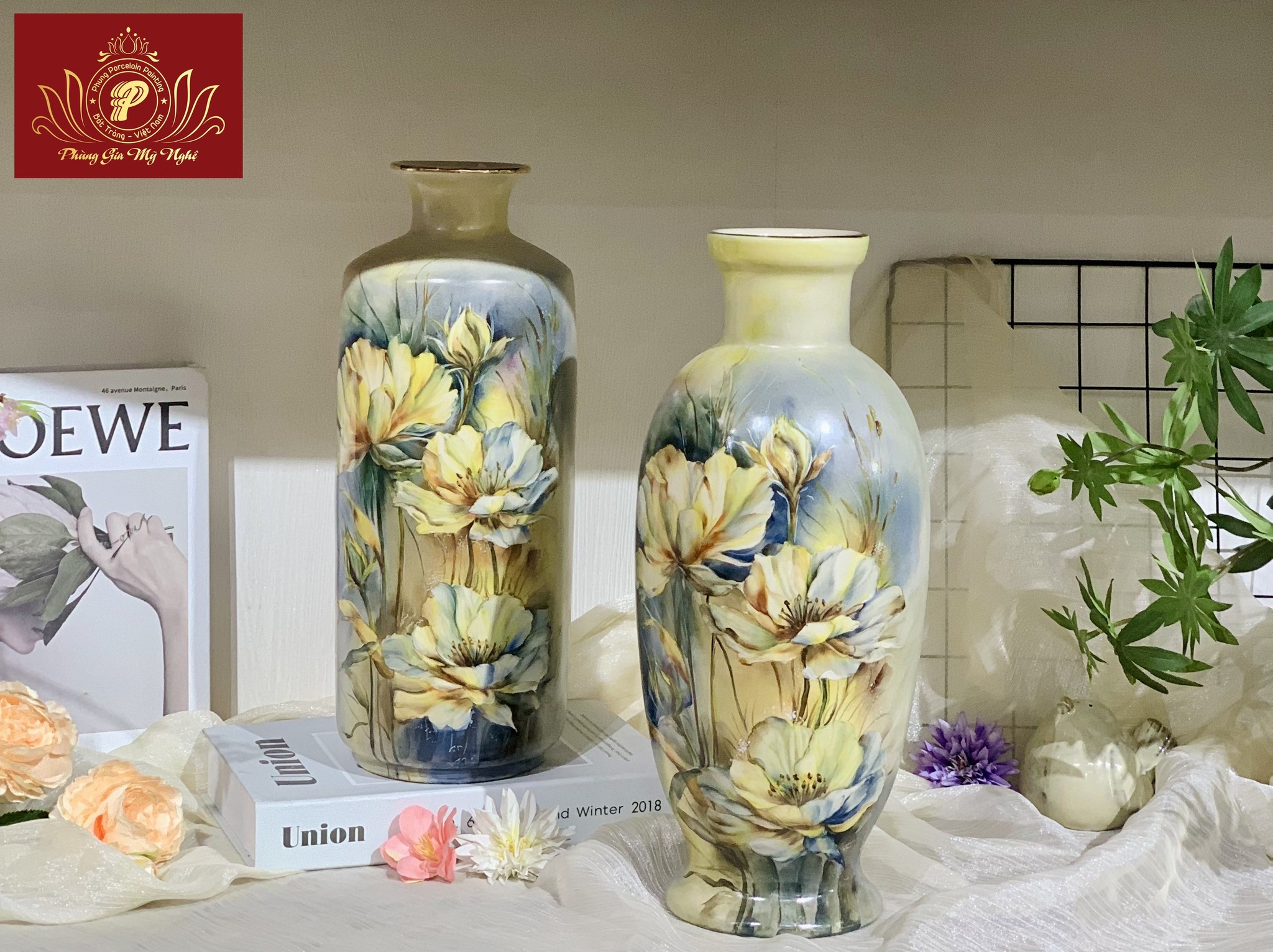 Bình hoa, lọ hoa gốm sứ - Gốm Sứ Phùng Gia Mỹ Nghệ - Công Ty TNHH Phùng Gia Mỹ Nghệ
