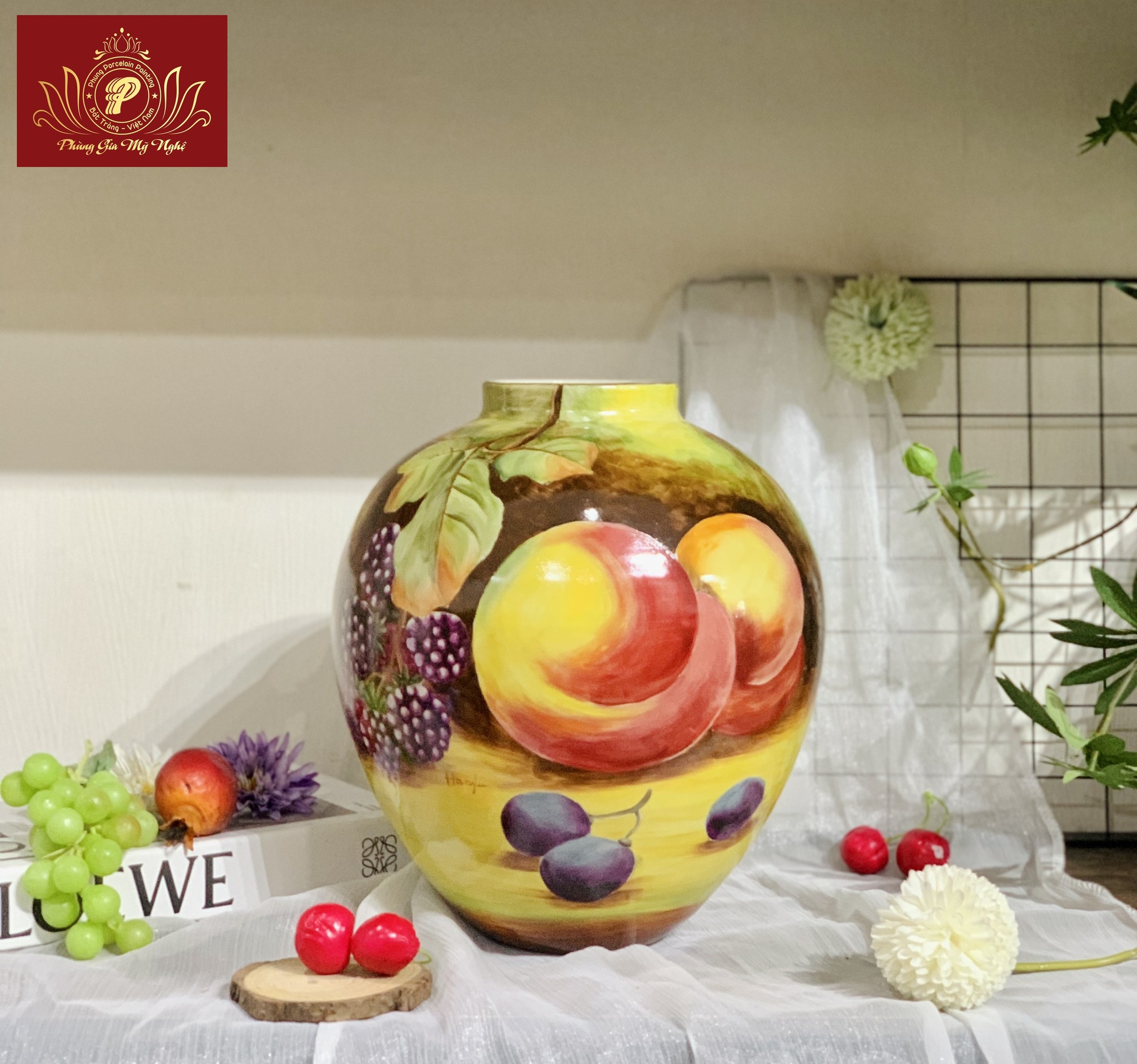 Bình hoa, lọ hoa gốm sứ - Gốm Sứ Phùng Gia Mỹ Nghệ - Công Ty TNHH Phùng Gia Mỹ Nghệ