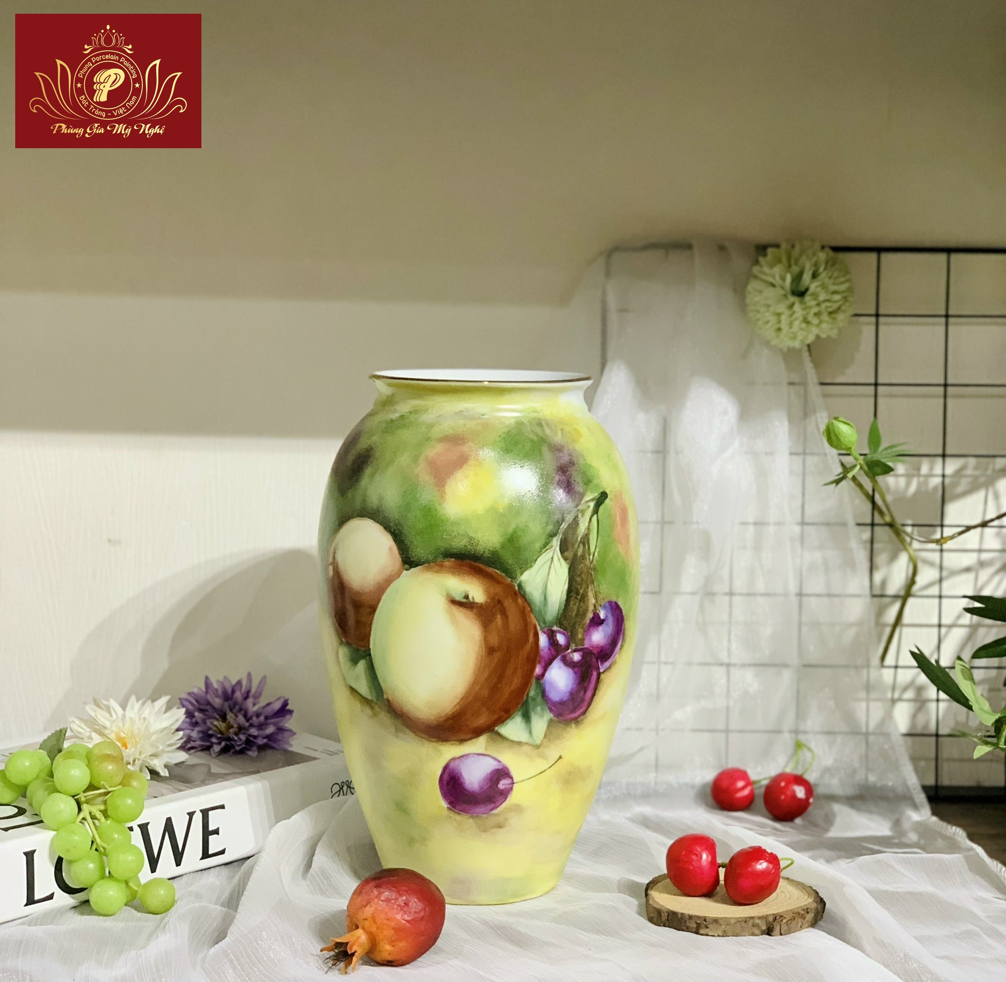 Bình hoa, lọ hoa gốm sứ - Gốm Sứ Phùng Gia Mỹ Nghệ - Công Ty TNHH Phùng Gia Mỹ Nghệ