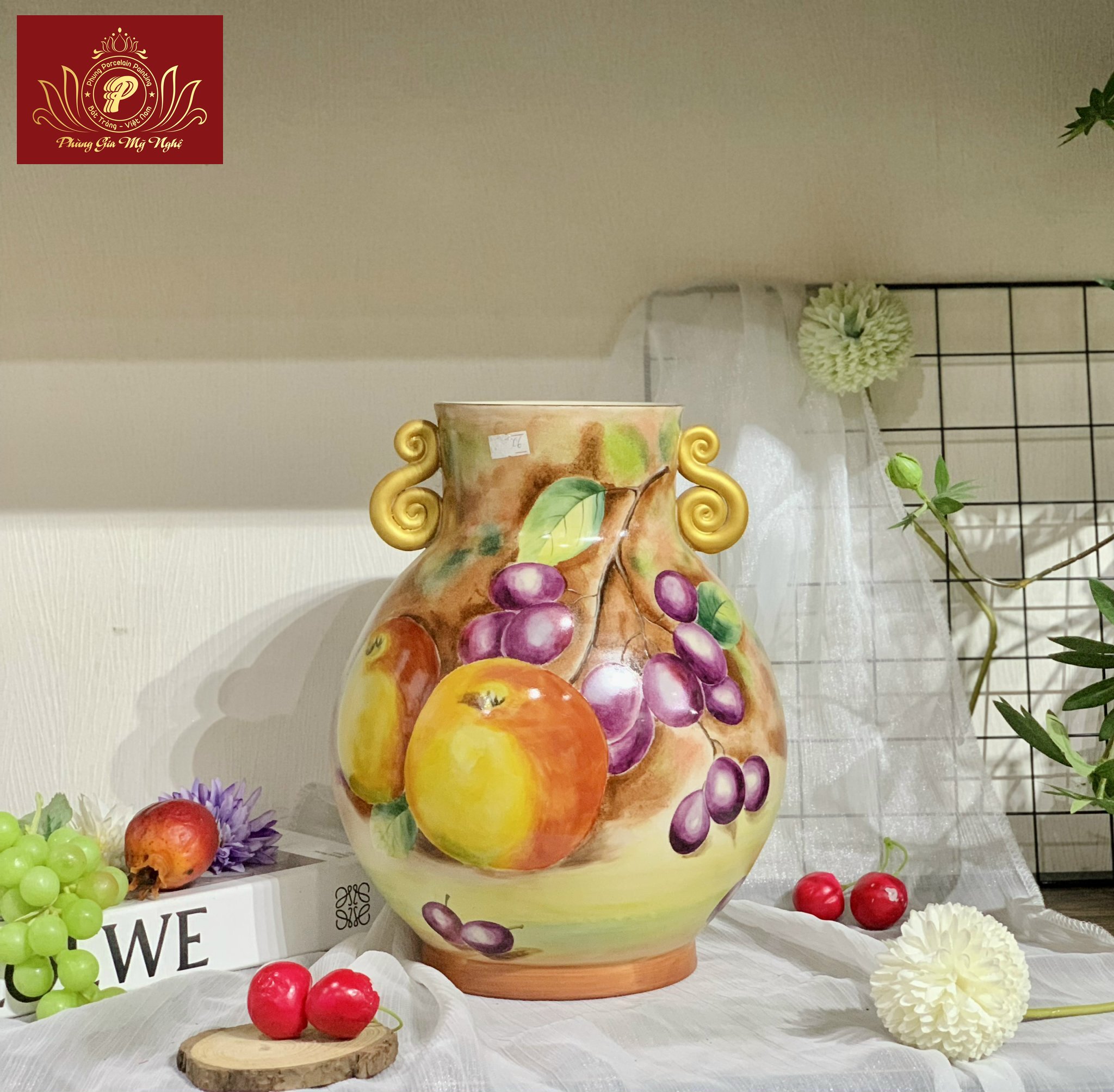 Bình hoa, lọ hoa gốm sứ - Gốm Sứ Phùng Gia Mỹ Nghệ - Công Ty TNHH Phùng Gia Mỹ Nghệ