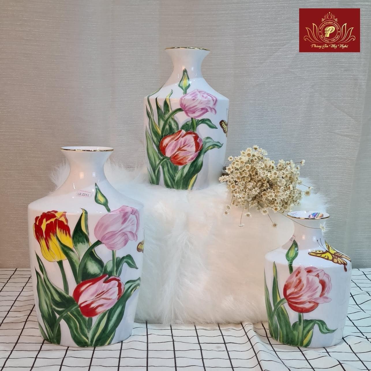 Bình hoa, lọ hoa gốm sứ - Gốm Sứ Phùng Gia Mỹ Nghệ - Công Ty TNHH Phùng Gia Mỹ Nghệ