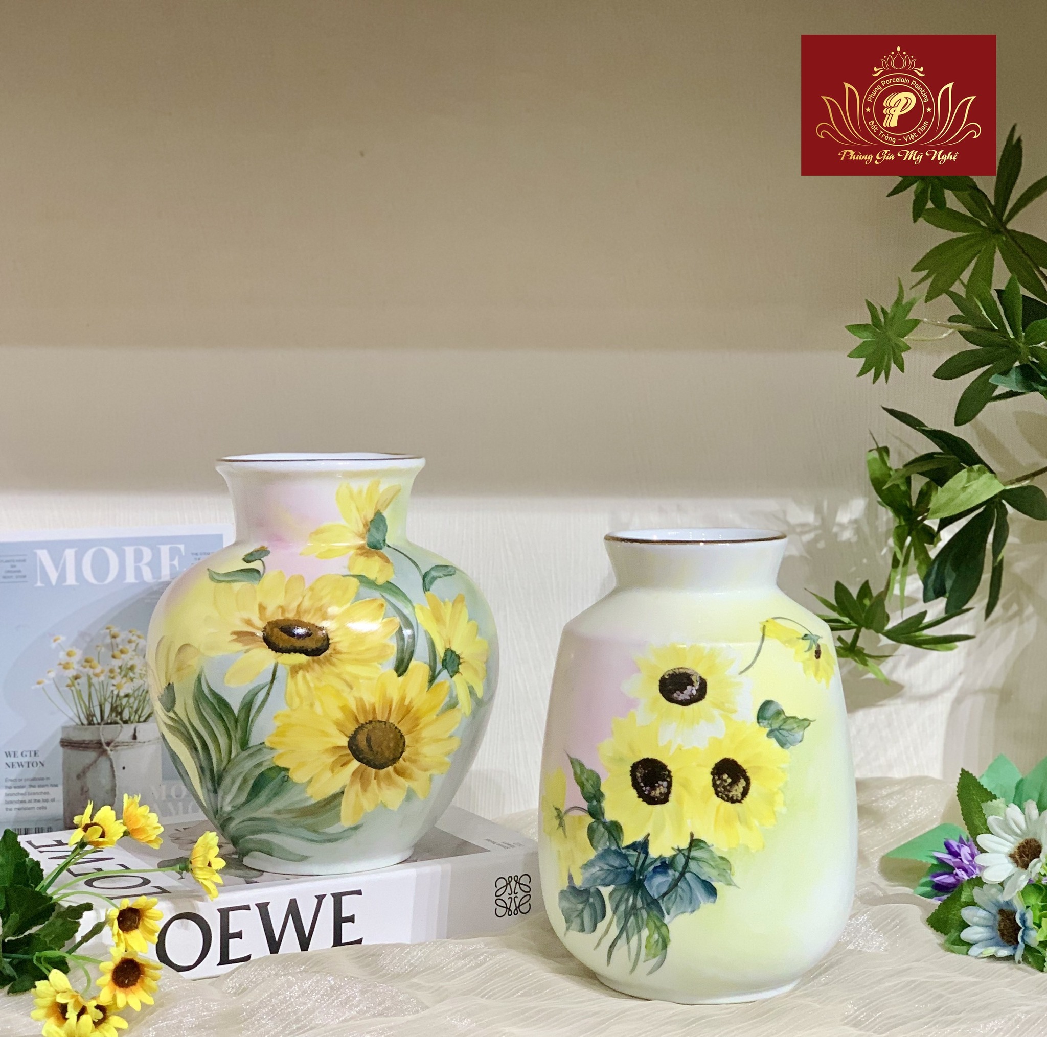 Bình hoa, lọ hoa gốm sứ - Gốm Sứ Phùng Gia Mỹ Nghệ - Công Ty TNHH Phùng Gia Mỹ Nghệ