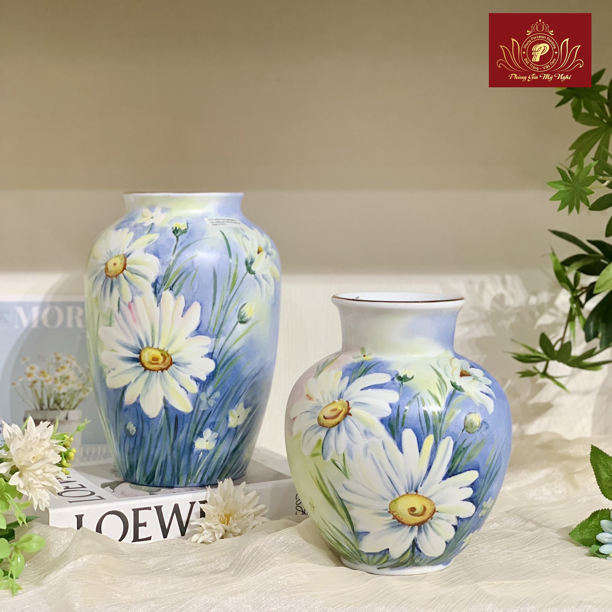 Bình hoa, lọ hoa gốm sứ - Gốm Sứ Phùng Gia Mỹ Nghệ - Công Ty TNHH Phùng Gia Mỹ Nghệ