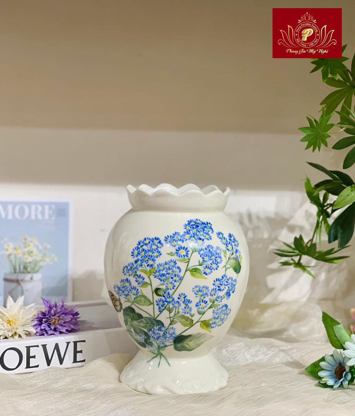 Bình hoa, lọ hoa gốm sứ - Gốm Sứ Phùng Gia Mỹ Nghệ - Công Ty TNHH Phùng Gia Mỹ Nghệ