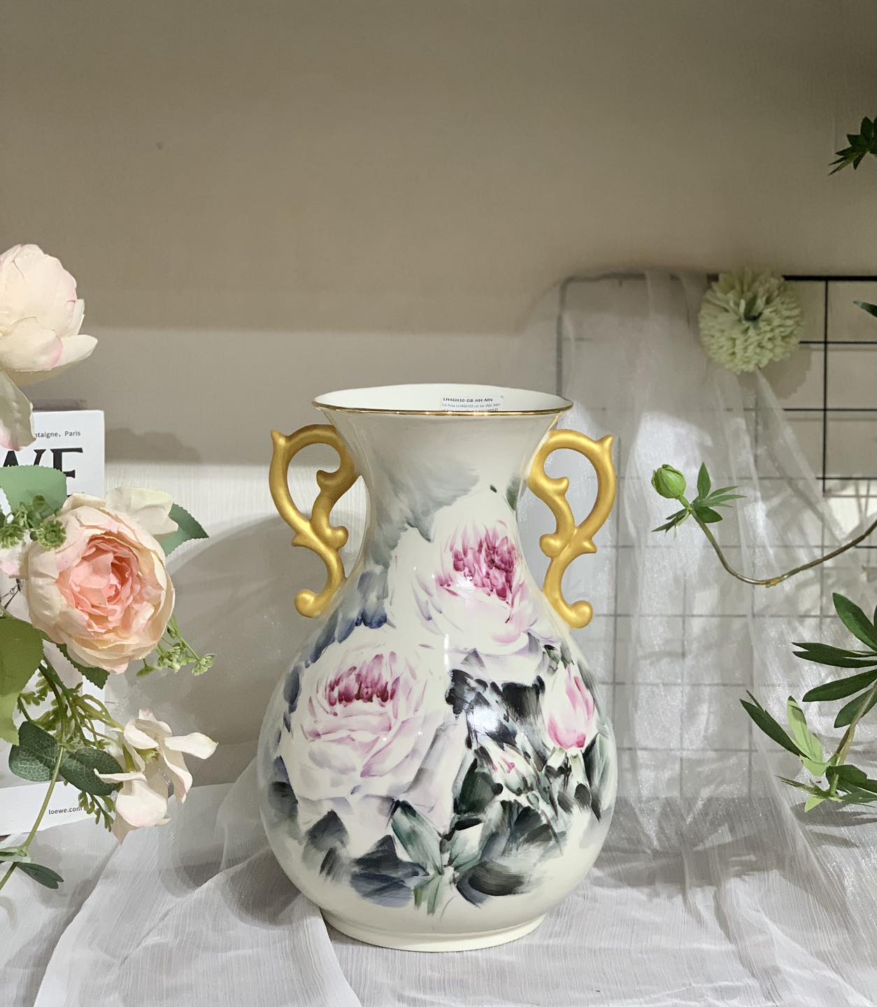 Bình hoa, lọ hoa gốm sứ - Gốm Sứ Phùng Gia Mỹ Nghệ - Công Ty TNHH Phùng Gia Mỹ Nghệ