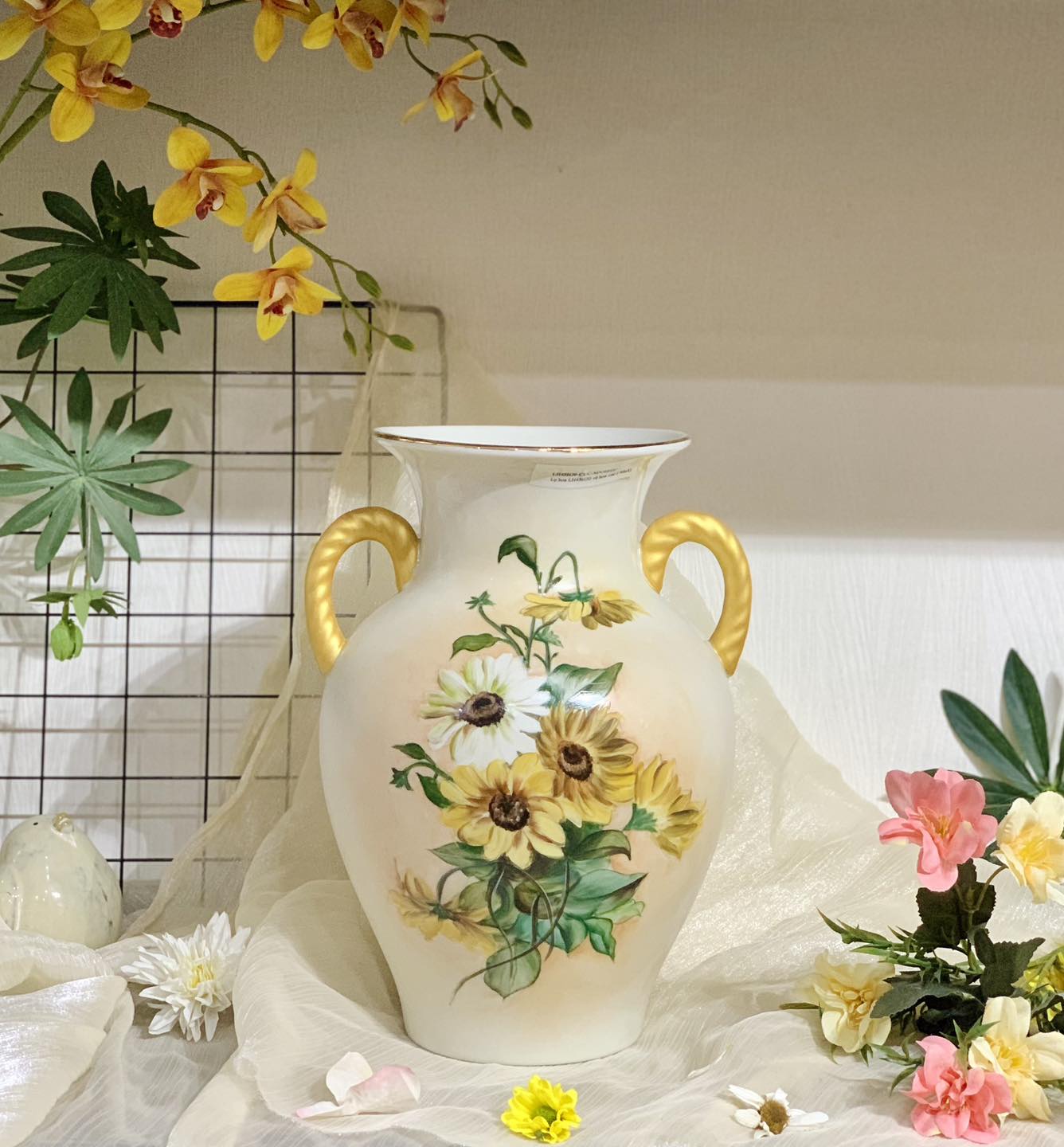 Bình hoa, lọ hoa gốm sứ - Gốm Sứ Phùng Gia Mỹ Nghệ - Công Ty TNHH Phùng Gia Mỹ Nghệ