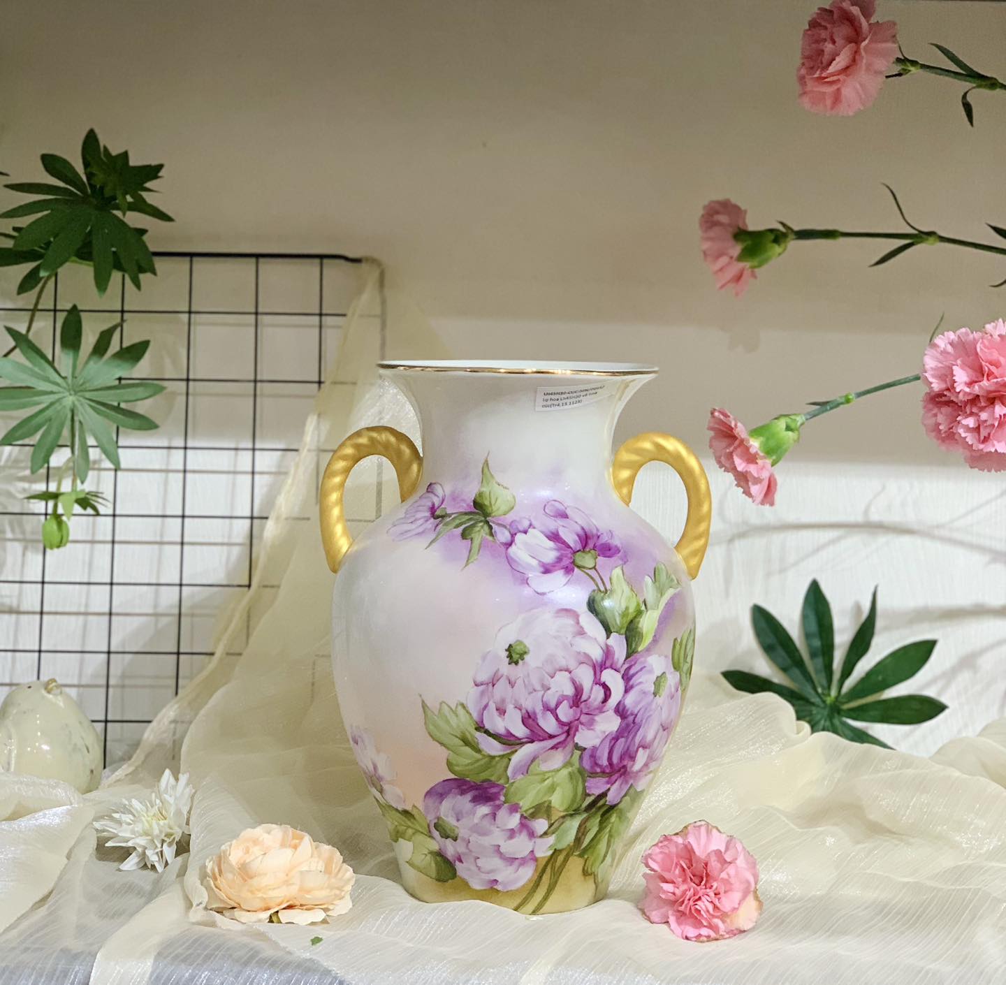 Bình hoa, lọ hoa gốm sứ - Gốm Sứ Phùng Gia Mỹ Nghệ - Công Ty TNHH Phùng Gia Mỹ Nghệ