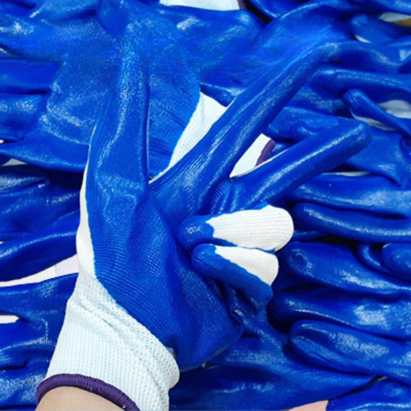 Găng tay len phủ xanh chống tĩnh điện - Bảo Hộ Lao Động Tùng Phát Lộc - Công Ty TNHH Đầu Tư Và Thương Mại Tùng Phát Lộc