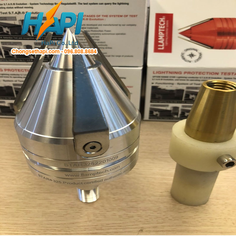 Kim thu sét Star 210 Llamptech - Pháp - Thiết Bị Chống Sét Hapi - Công Ty TNHH Thương Mại Và Công Nghệ Hapi