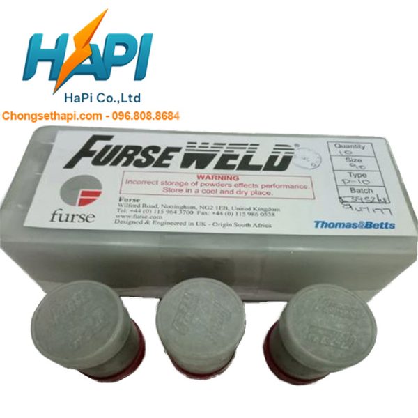 Thuốc hàn hóa nhiệt Furseweld - Thiết Bị Chống Sét Hapi - Công Ty TNHH Thương Mại Và Công Nghệ Hapi