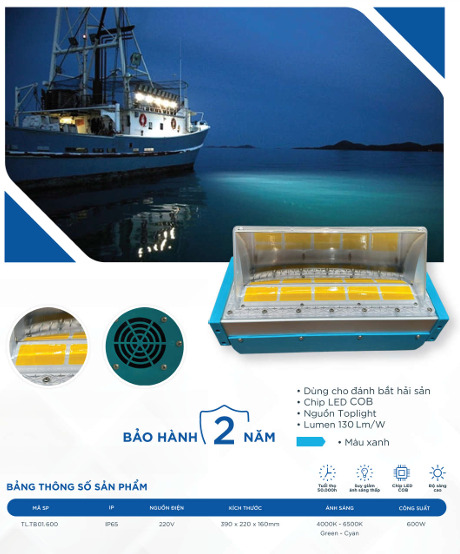 Đèn đánh cá Led Fish Module 1