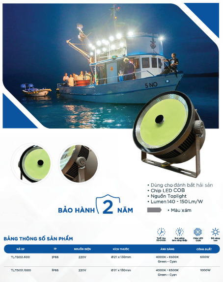 Đèn đánh cá Led Fish Module 2