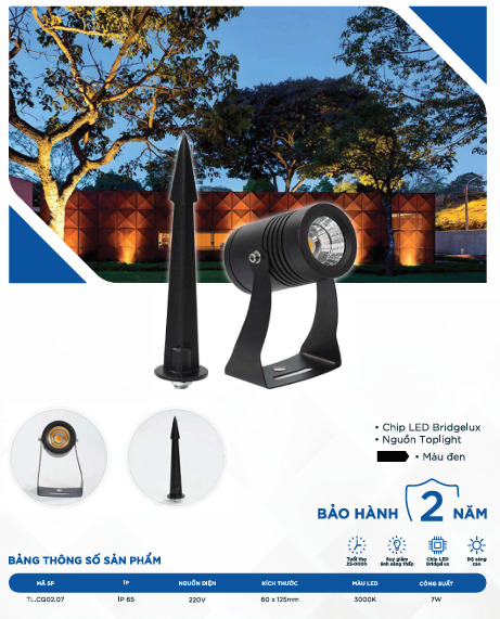Đèn roi cắm cỏ