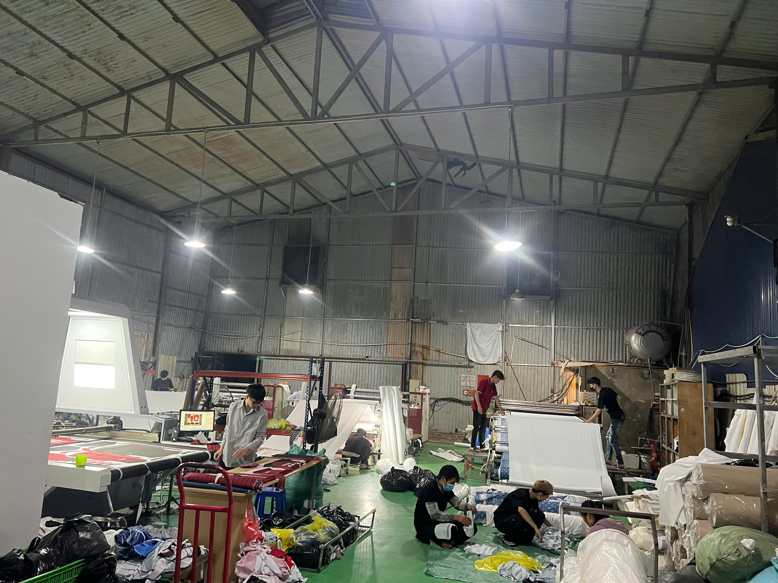 Hình ảnh nhà xưởng In Xinh