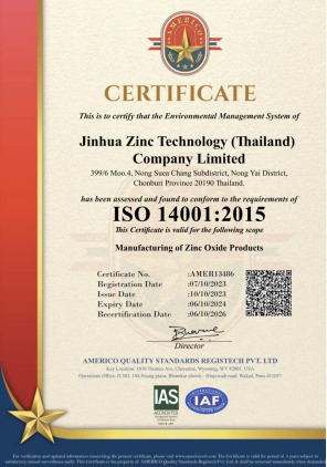 Chứng nhận ISO 14001:2015