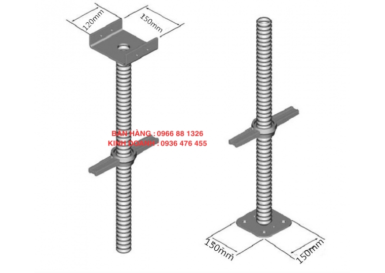 Kích tăng - Giàn Giáo Bảo Liên - Công Ty Cổ Phần Sản Xuất Thương Mại Thiết Bị Và Xây Dựng Bảo Liên