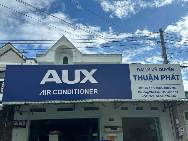 AUX Việt Nam khu vực đồng bằng sông Cửu Long - Quảng Cáo NAHY - Công Ty TNHH Quảng Cáo NAHY