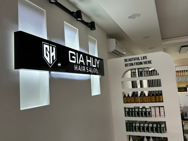 Salon tóc Gia Huy Trà Vinh - Quảng Cáo NAHY - Công Ty TNHH Quảng Cáo NAHY