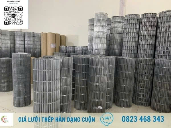 Lưới thép hàn dạng cuộn - Công Ty TNHH Sản Xuất Thương Mại Dịch Vụ Dũng Thúy