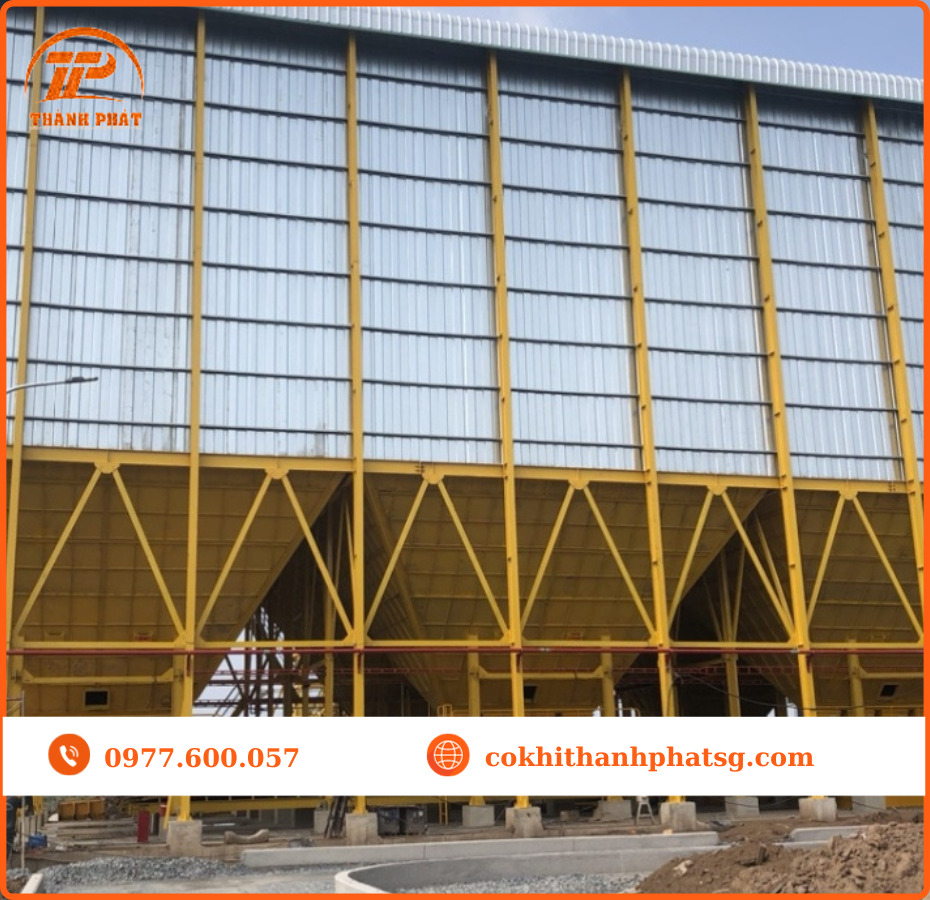 Bồn chứa trấu 1000m3