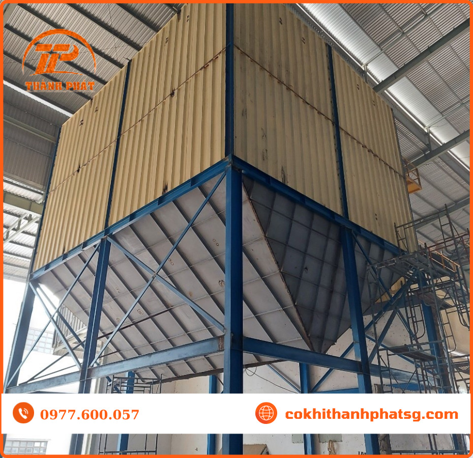 Bồn chứa tro trấu
