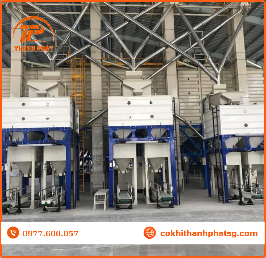 Cân đóng bao 3P gạo