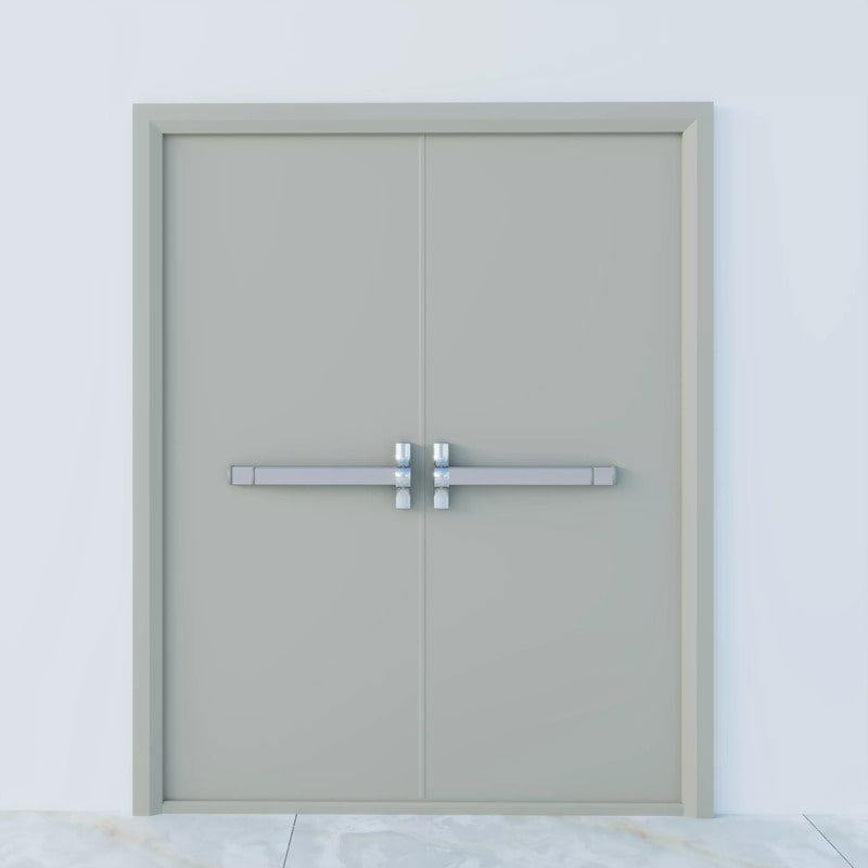 Cửa thép cc 2 cánh mở 2 chiều - Cửa Chống Cháy WA3C - Công Ty TNHH WA3C