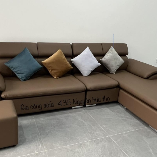 Bộ Sofa nâu cafe