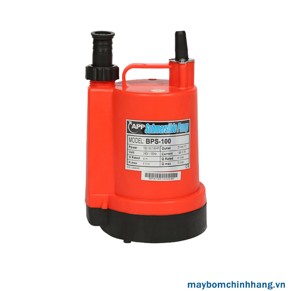 Máy bơm APP BPS 100 - Máy Bơm Nước Thuận Hiệp Thành - Công Ty TNHH Thuận Hiệp Thành
