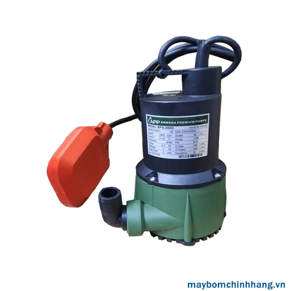 Máy bơm APP BPS 200DA - Máy Bơm Nước Thuận Hiệp Thành - Công Ty TNHH Thuận Hiệp Thành