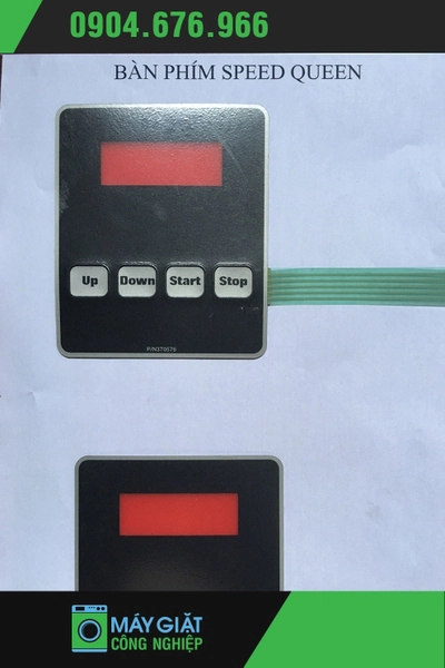 Bàn phím máy giặt công nghiệp Speedqueen