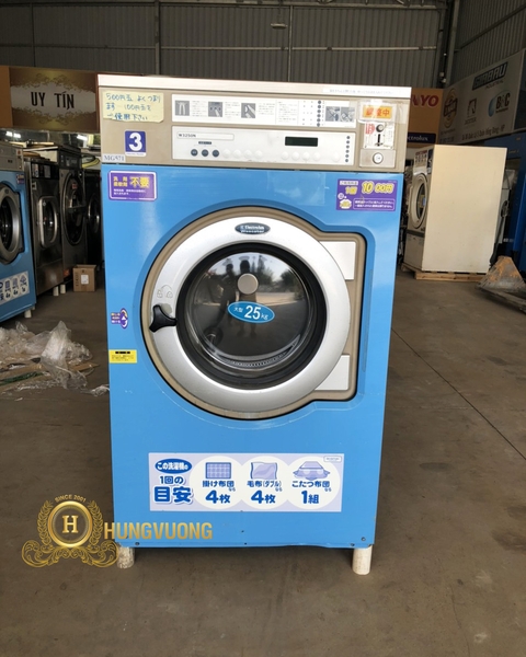 Máy giặt công nghiệp Châu Âu Electrolux 25kg