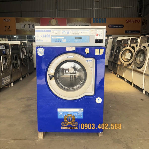 Máy giặt công nghiệp Châu Âu Electrolux 33kg